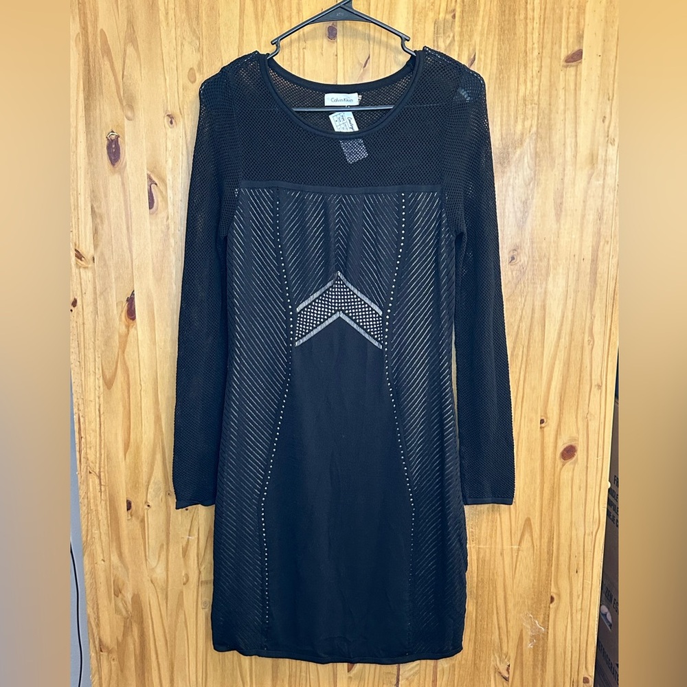 Calvin Klein Black Mini Dress